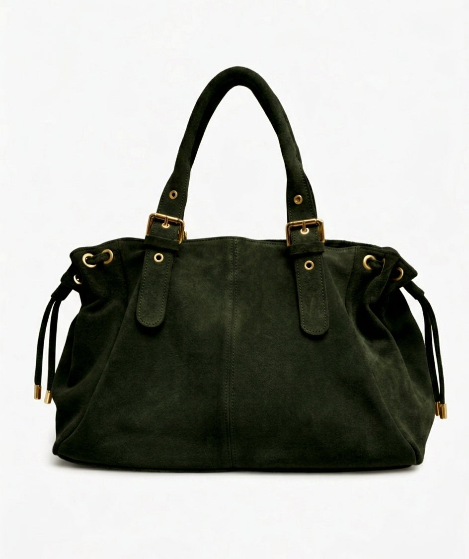 Sac à main pour les cours Darya XXL en cuir véritable fabriqué en Italie