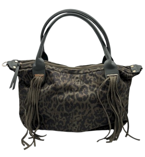 Sac Bali avec motif léopard - anse et bandoulière inclus