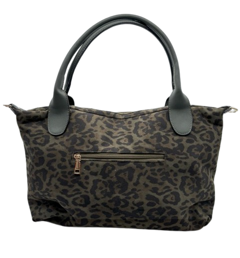 Sac Bali avec motif léopard - anse et bandoulière inclus