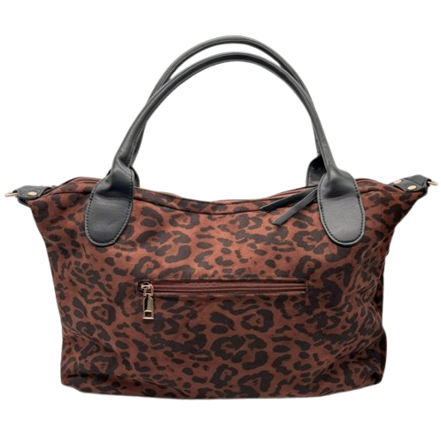 Sac Bali avec motif léopard - anse et bandoulière inclus