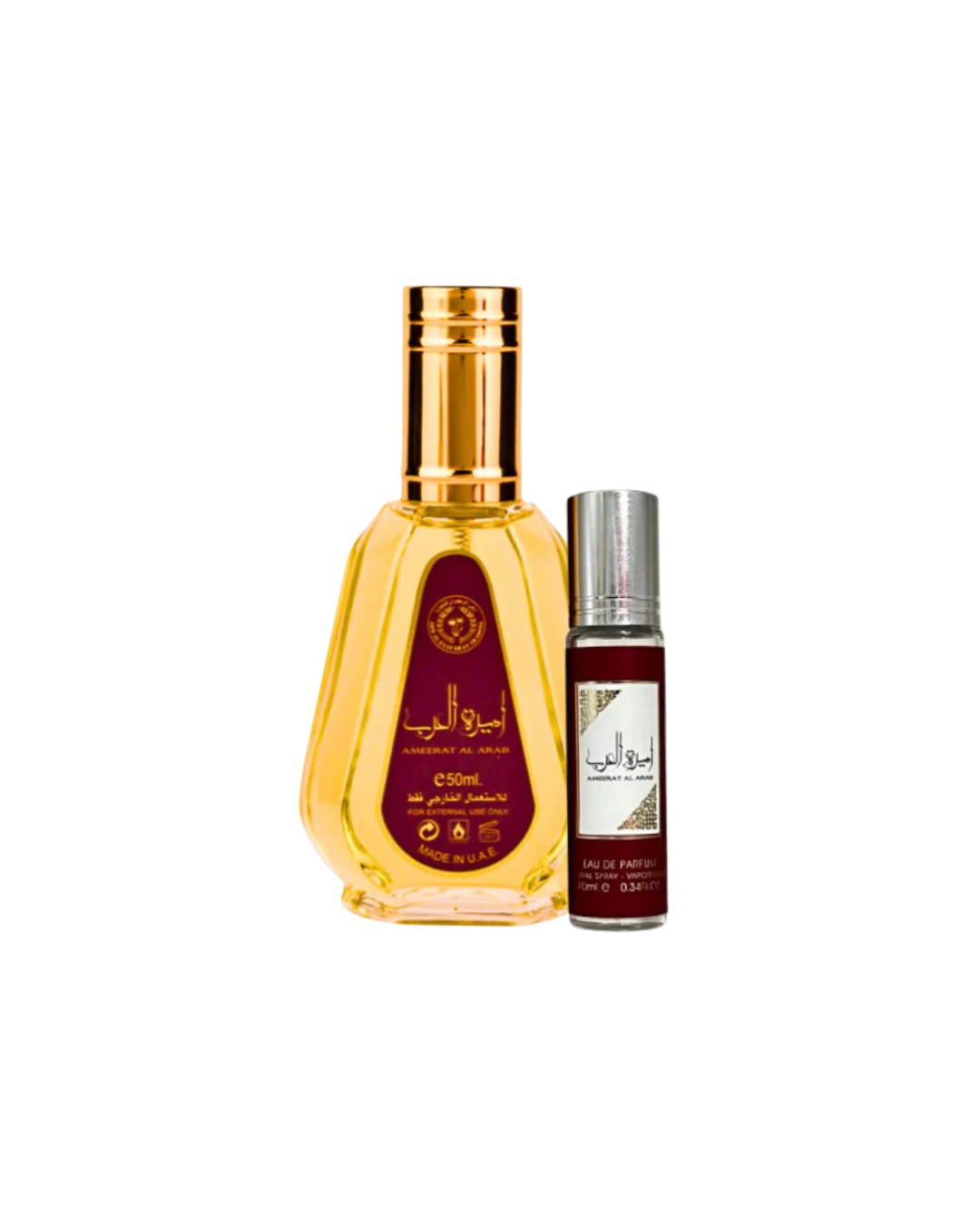 Coffret Eau de Parfum 50ml + Roll-on Intense Ameerat Al Arab 10 ml