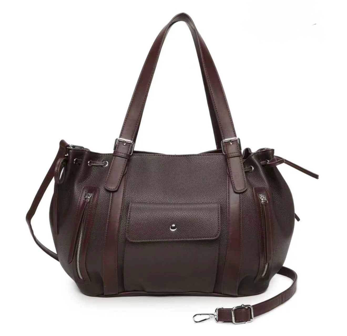 Sac à main femme - Sac pour les Cours, Bureau et Travail - PARIS XXL en cuir végan