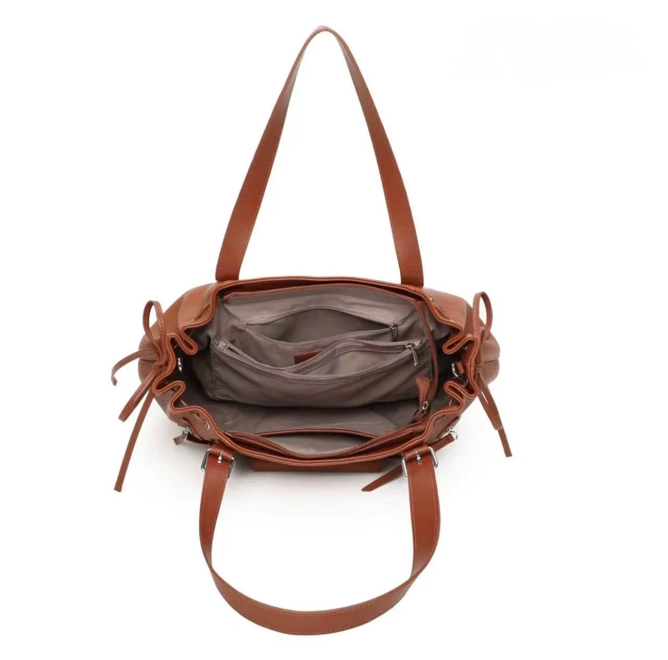 Sac à main femme - Sac pour les Cours, Bureau et Travail - PARIS XXL en cuir végan