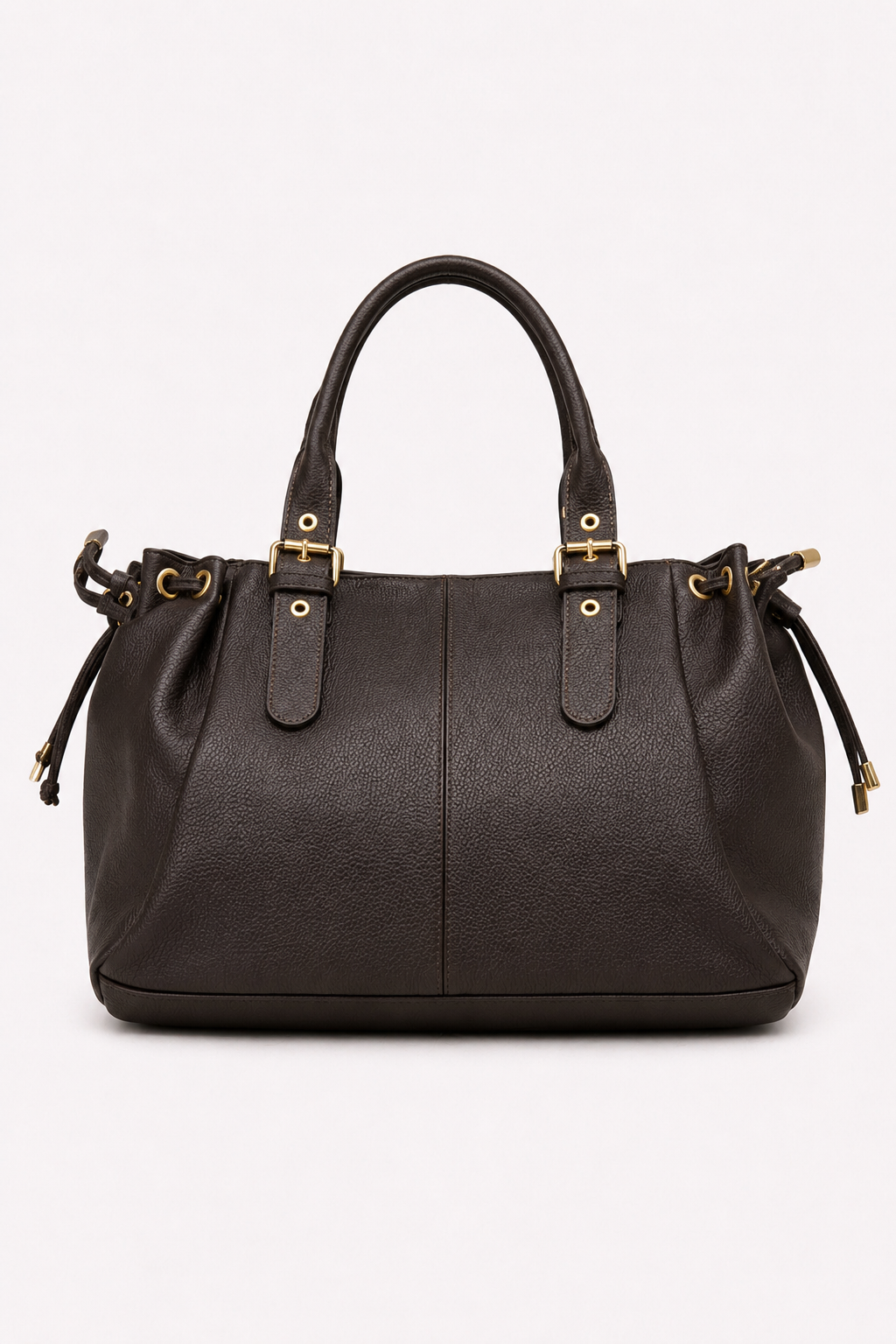 Sac à main pour les cours Darya XXL en cuir lisse véritable fabriqué en Italie