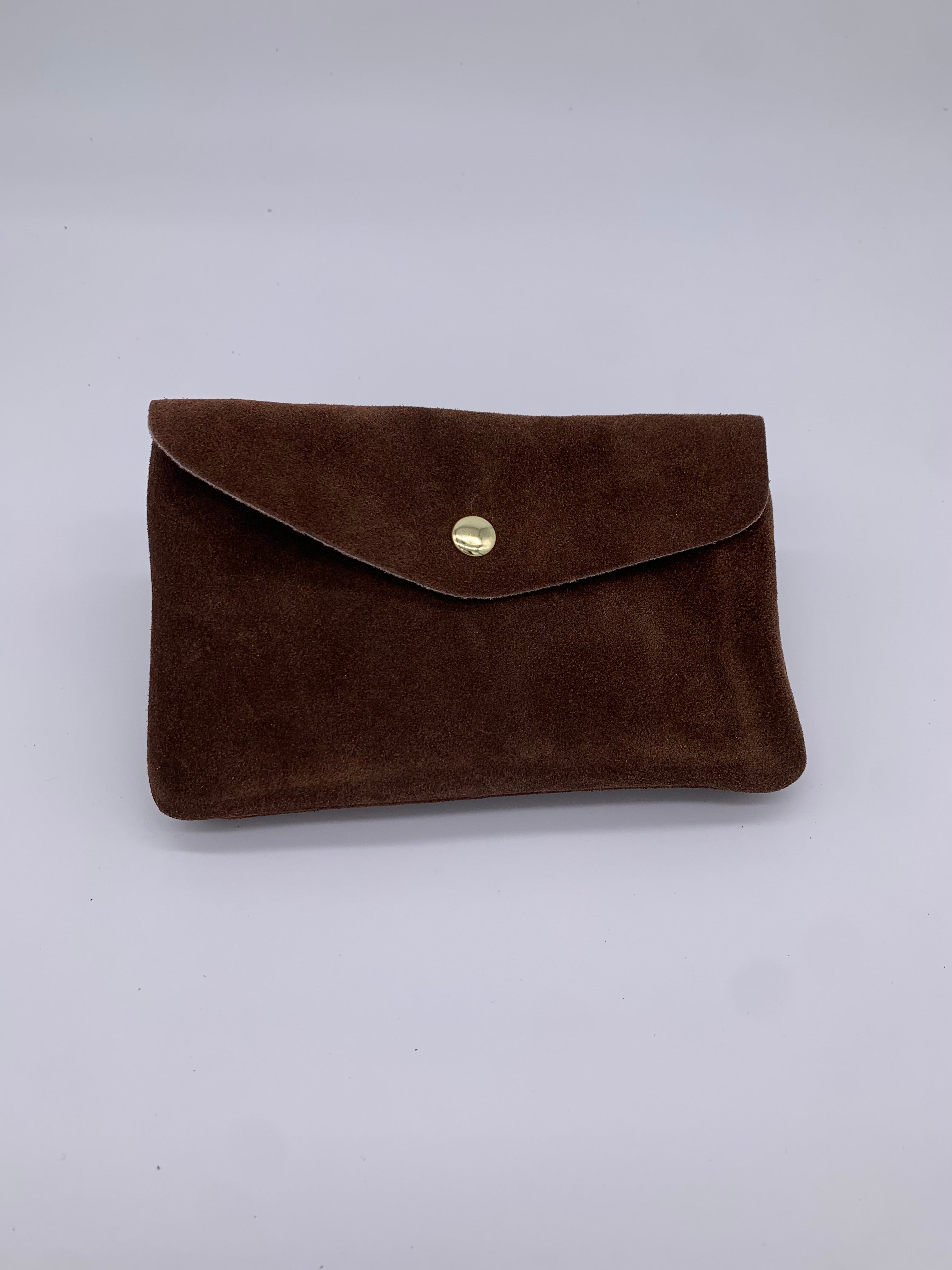 Portefeuille en cuir - avec compartiment et pochette zippée 17cm x 10 cm