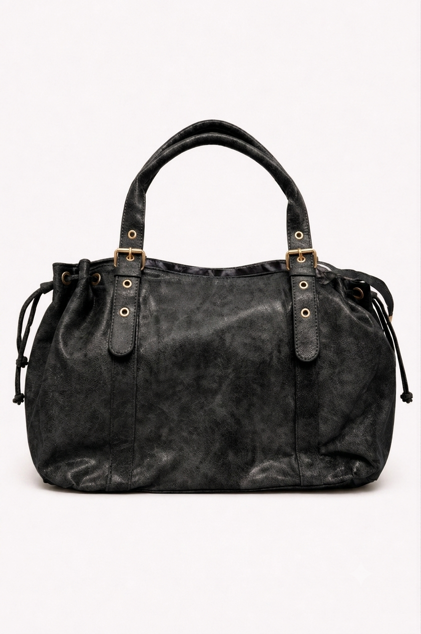 Sac à main pour les cours Darya irisé XXL en cuir végan