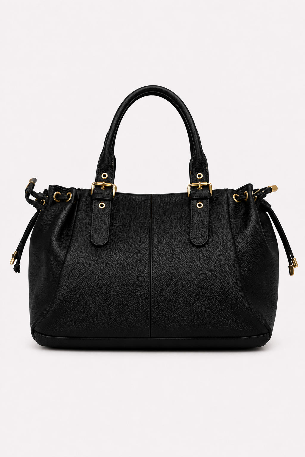 Sac à main pour les cours Darya XXL en cuir lisse véritable fabriqué en Italie