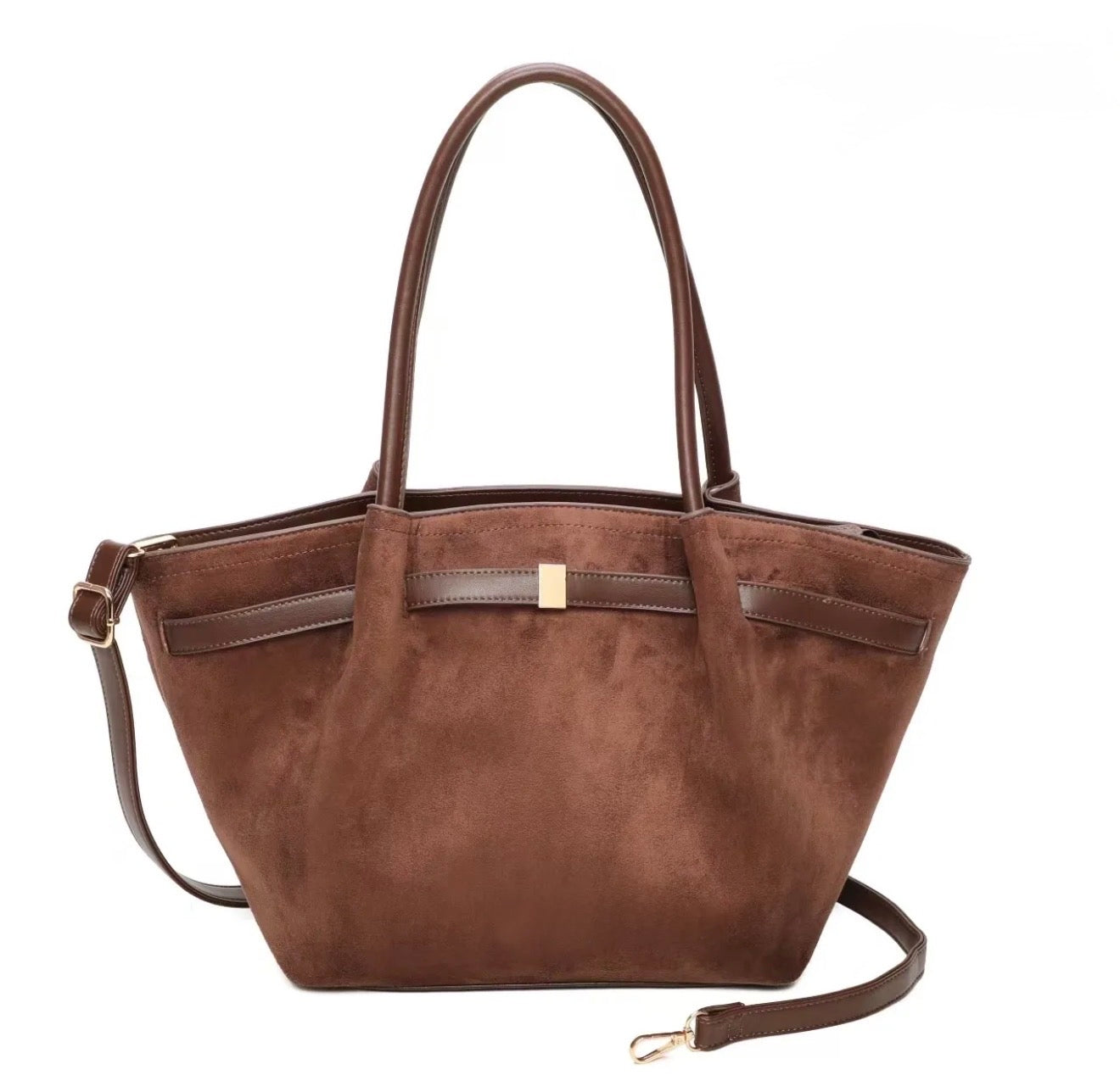 Sac à main Jenn XXL simili daim