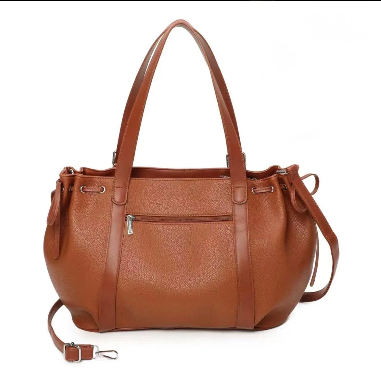 Sac à main femme - Sac pour les Cours, Bureau et Travail - PARIS XXL en cuir végan
