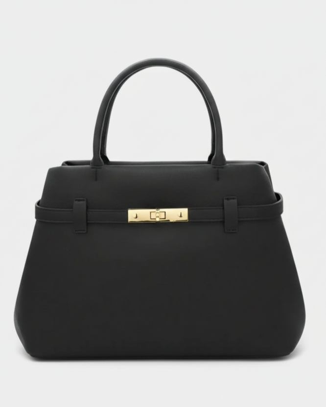 Grand sac à main avec anse et bandoulière