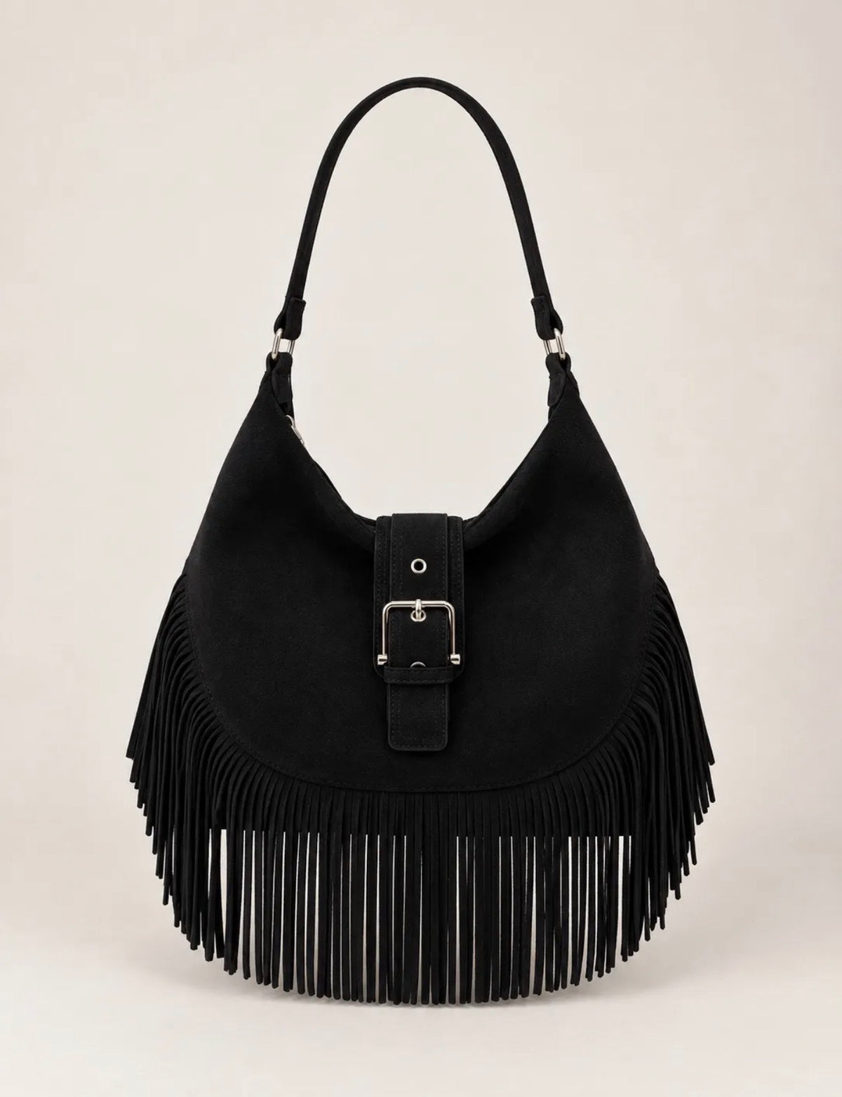 Sac Victoria à franges suédine