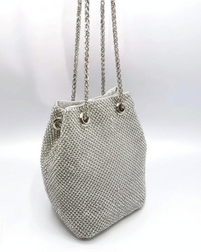 Sac seau avec strass