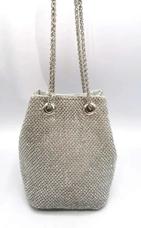 Sac seau avec strass