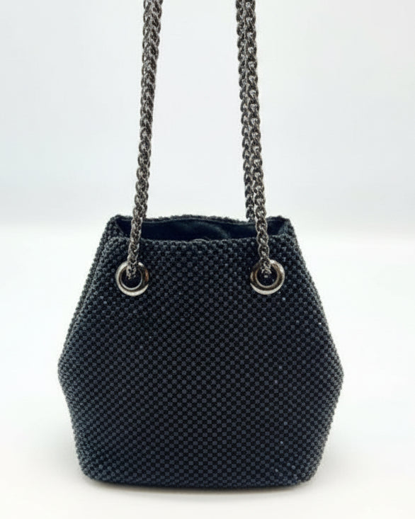 Sac seau avec strass