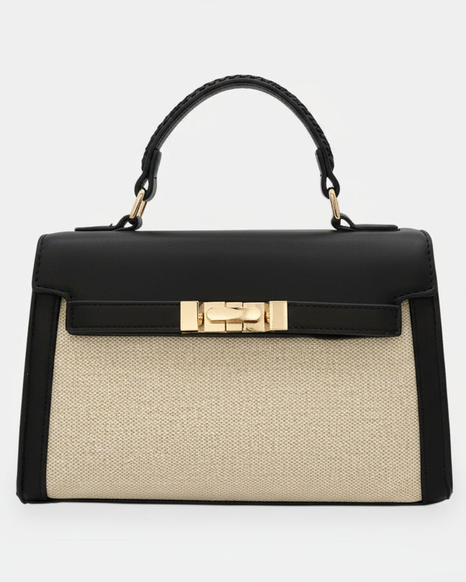 Sac à main Bi-matière