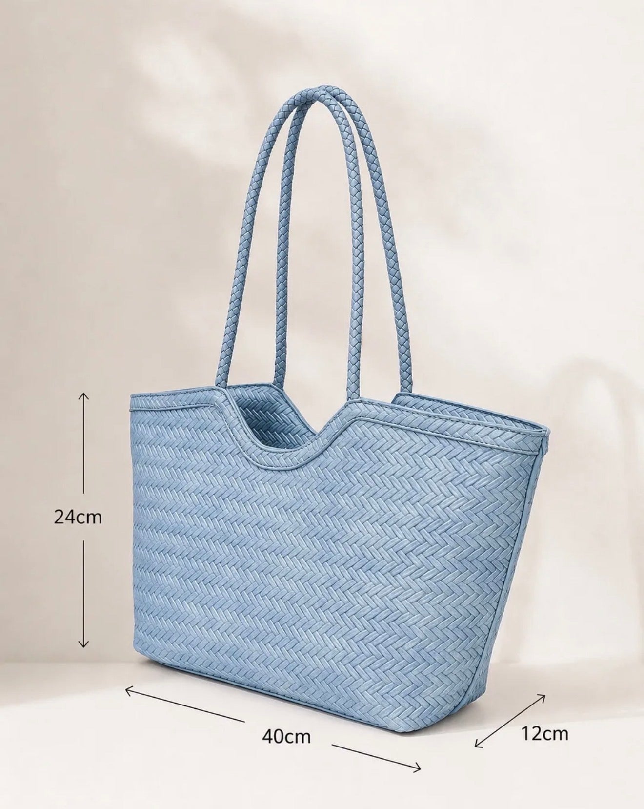 Sac Cabas effet Tressé