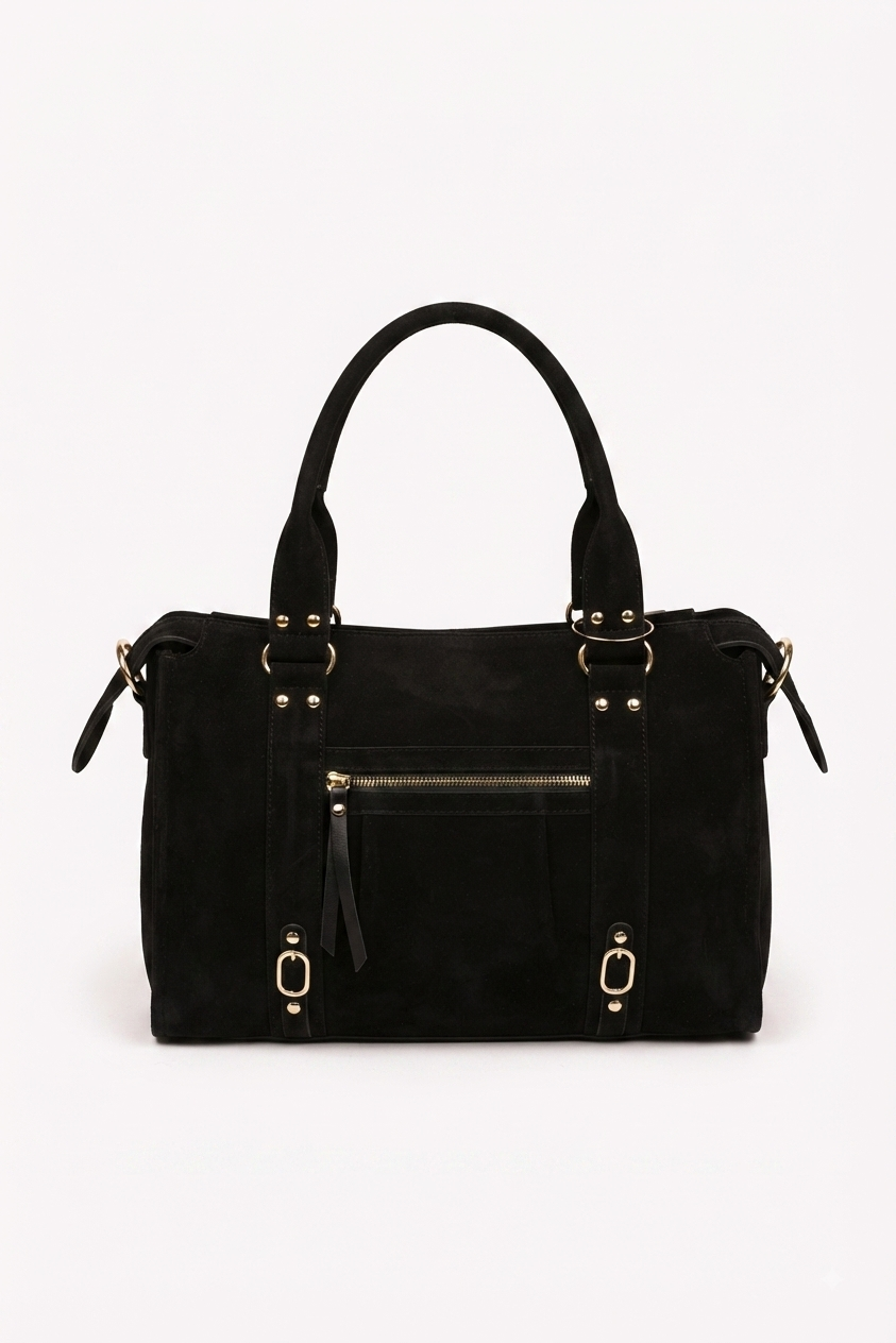 Sac à main pour les cours California XXL simili daim cuir vegan