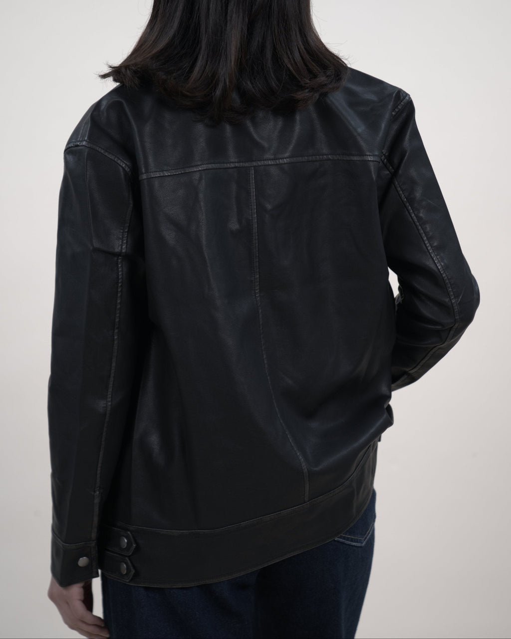 Blouson cuir vegan