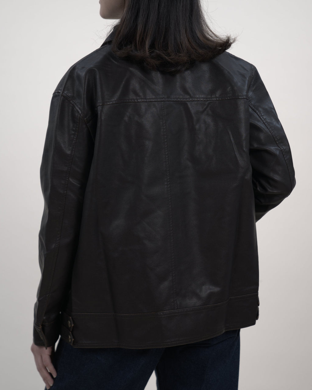 Blouson cuir vegan