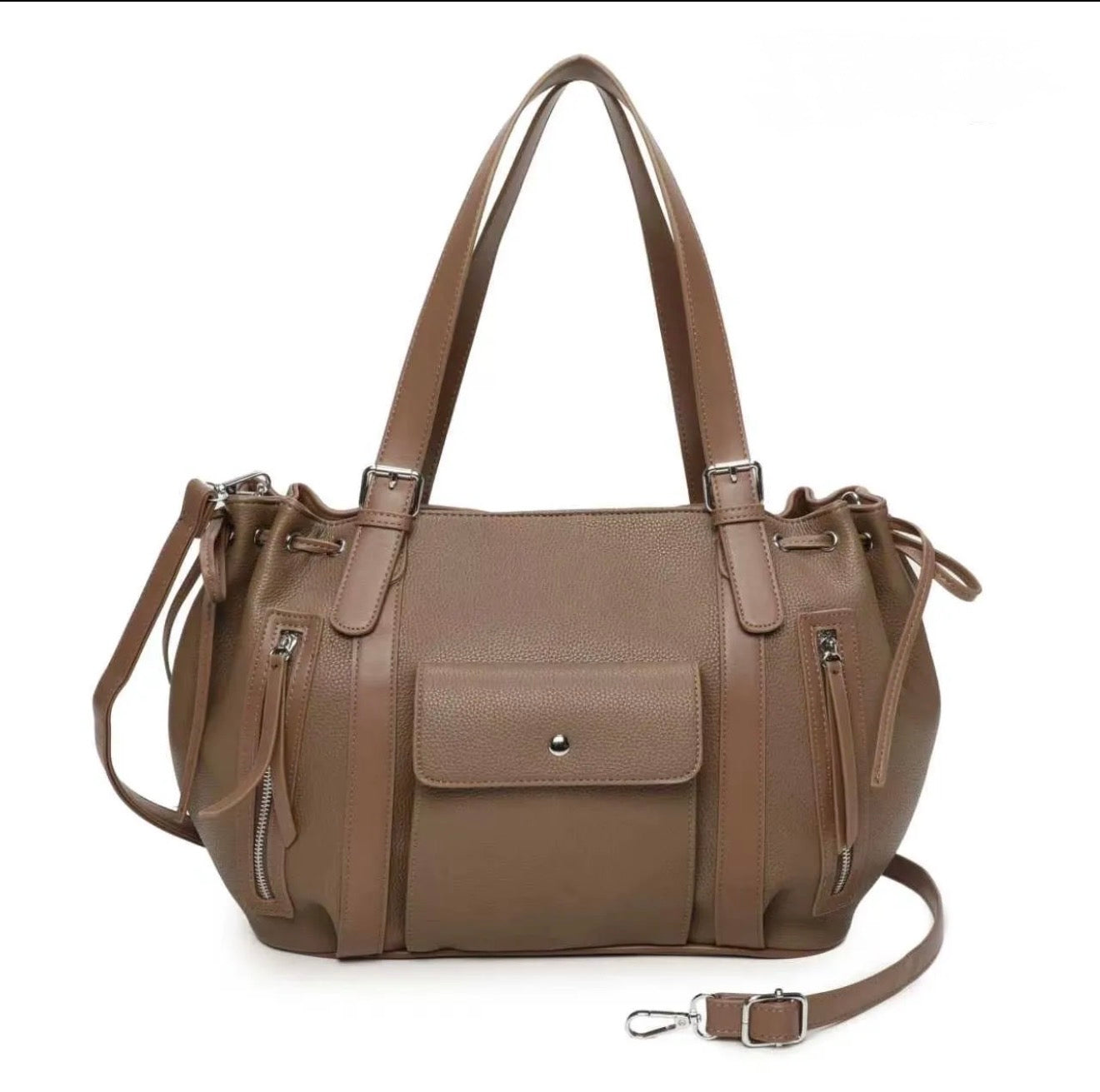 Sac à main femme - Sac pour les Cours, Bureau et Travail - PARIS XXL en cuir végan