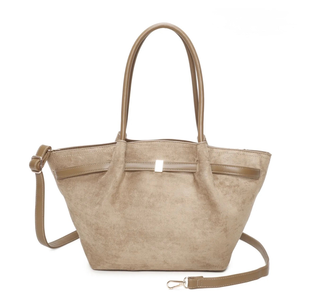 Sac à main Jenn XXL simili daim