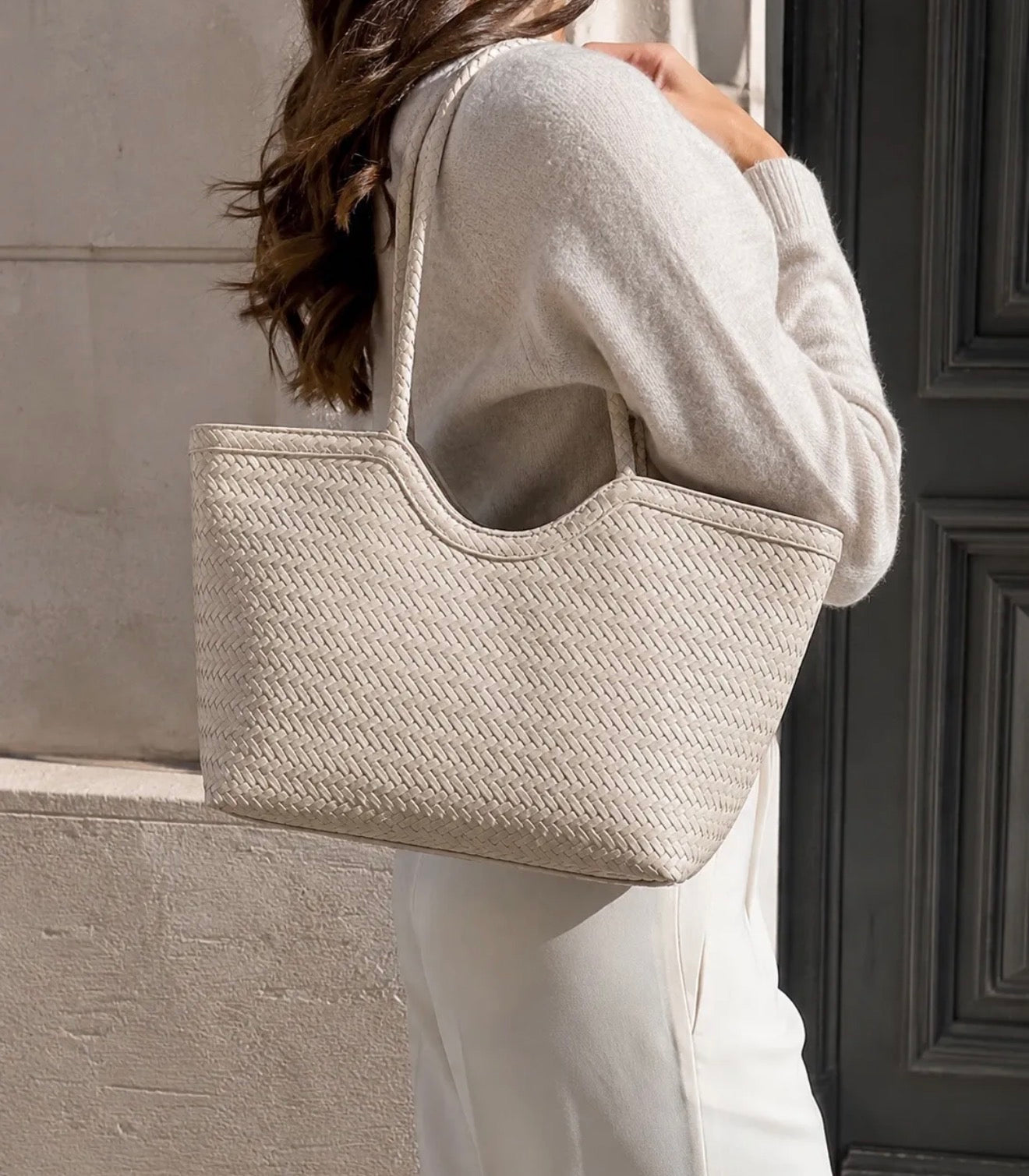 Sac Cabas effet Tressé