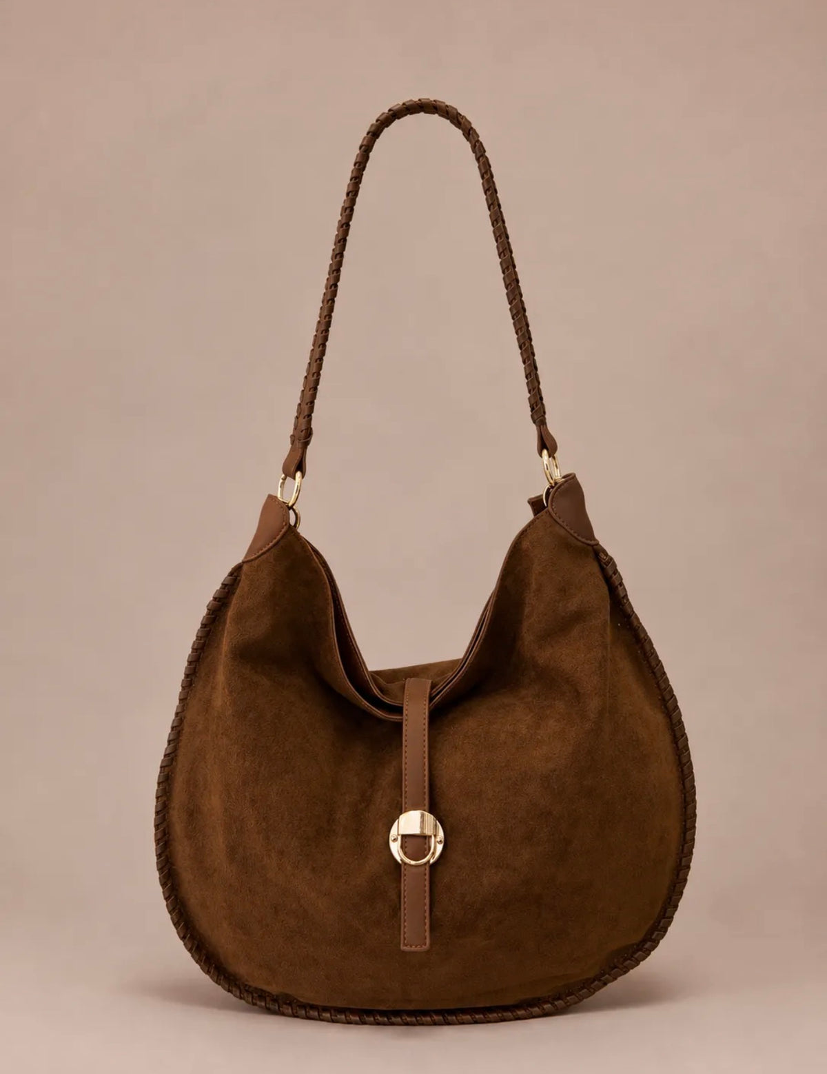 Sac Cléa à franges suédine