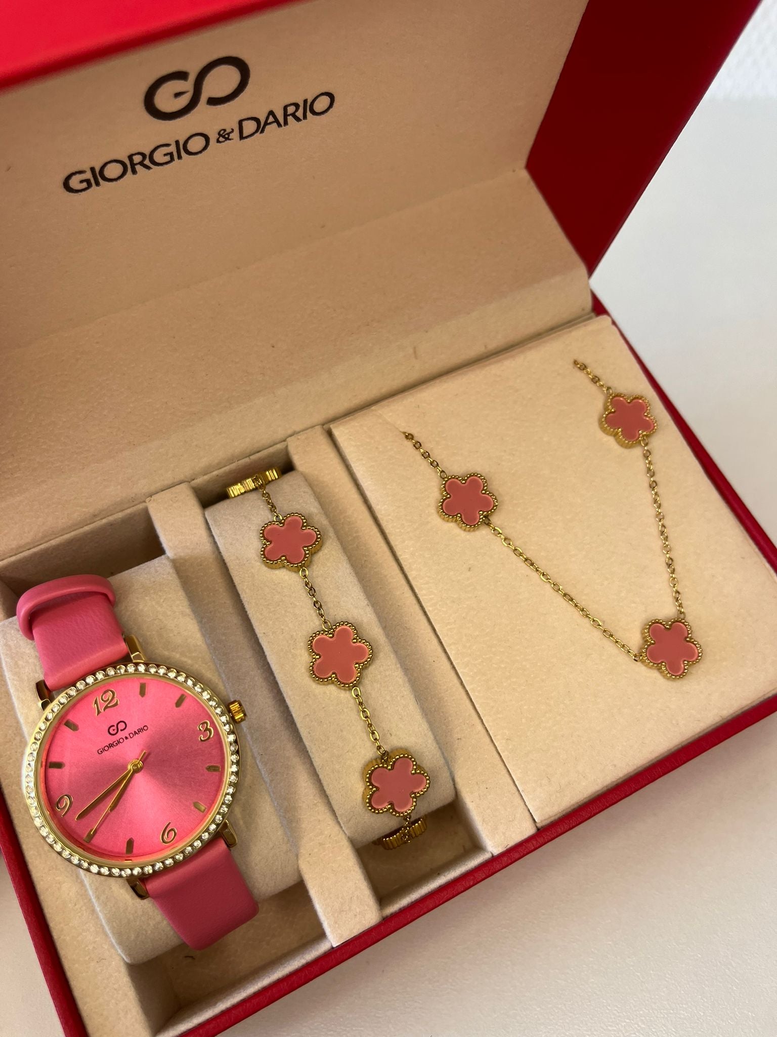Coffret montre pour femme