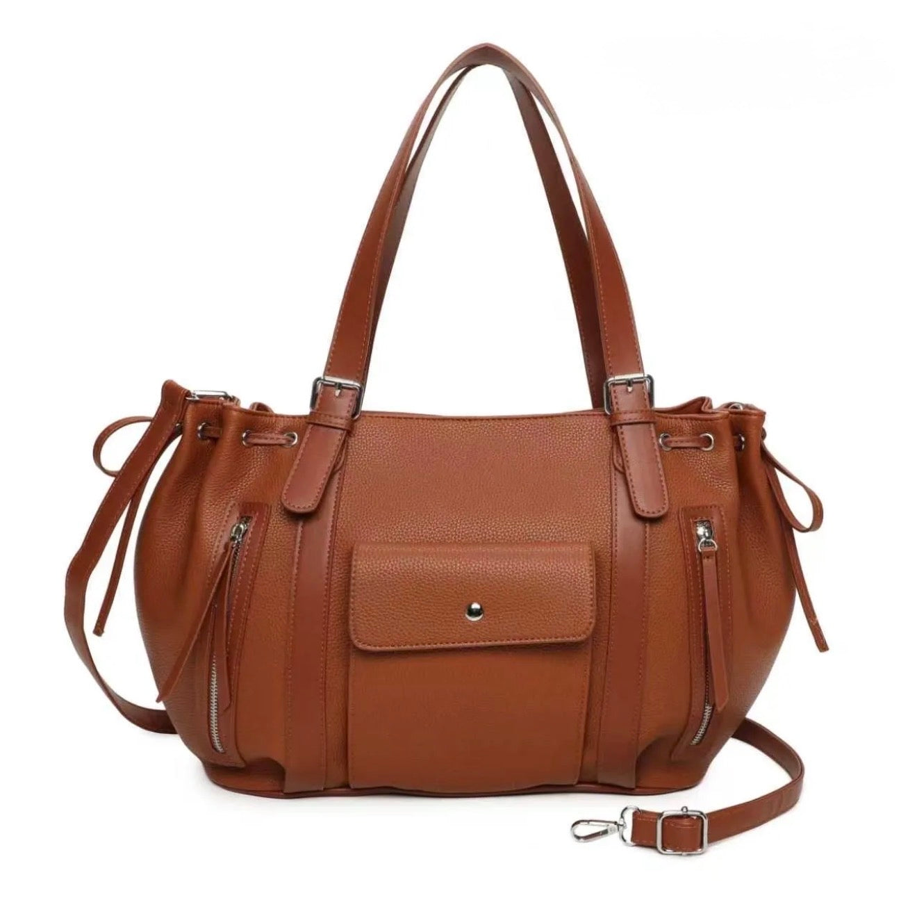 Sac à main femme - Sac pour les Cours, Bureau et Travail - PARIS XXL en cuir végan