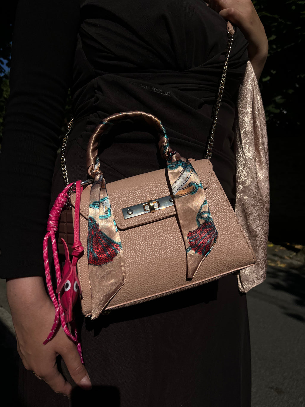 Sac à main avec Ruban